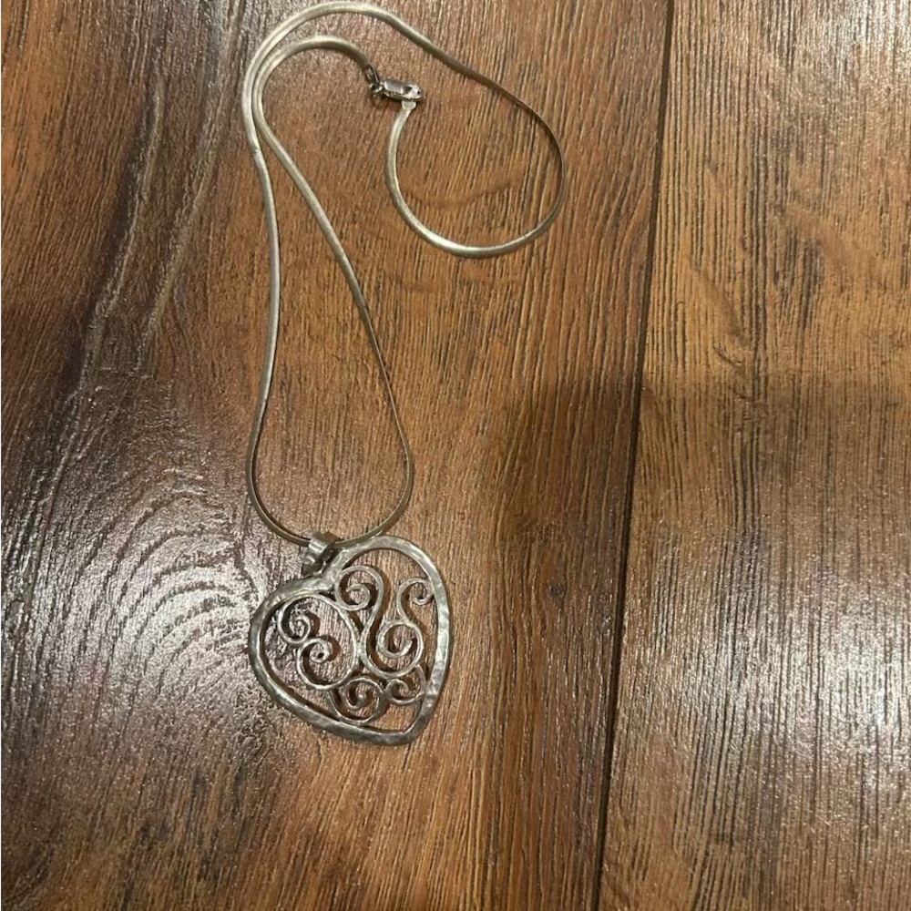 Custom sterling Silver Pendant Necklace